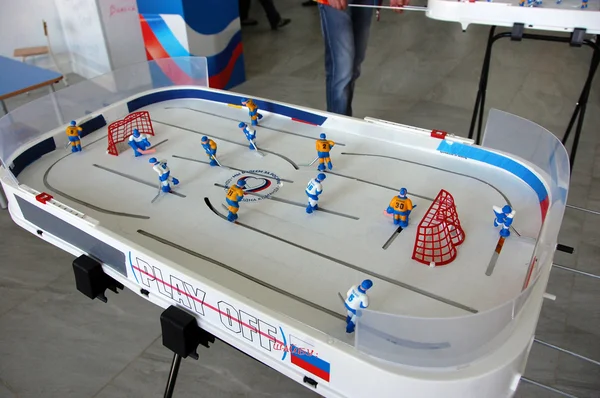 Ice hockey board game