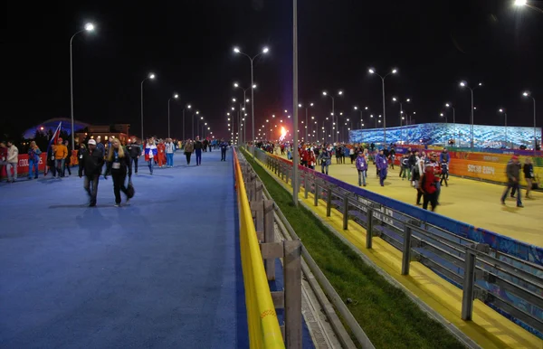 Olympic park at XXII Winter Olympic Games Sochi 2014 — Stock Photo, Image