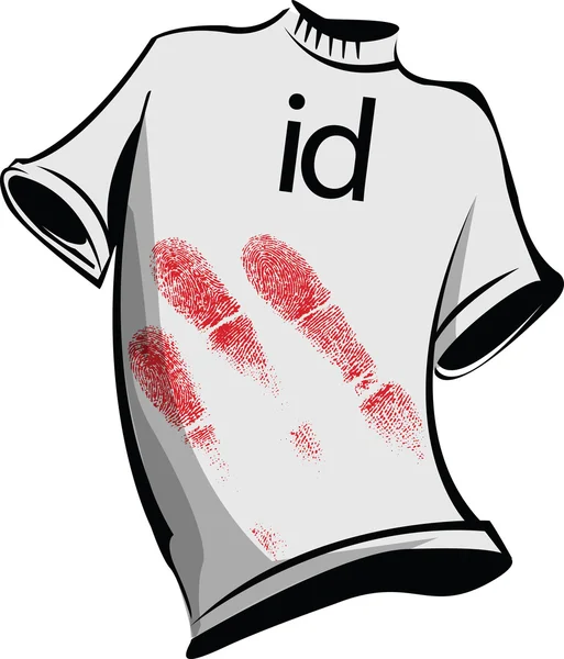 Tshirt-id — Stockvector