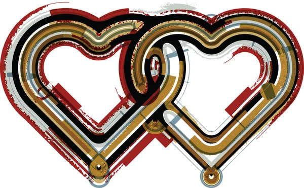 Corazón. Ilustración vectorial — Archivo Imágenes Vectoriales