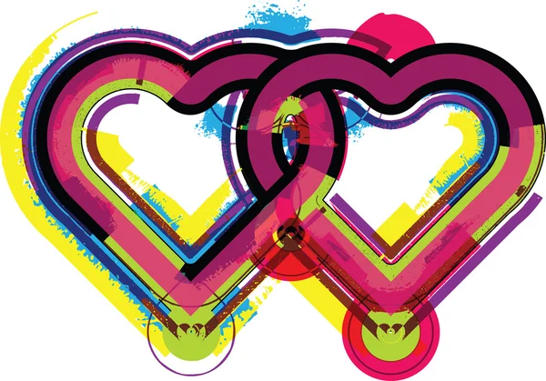 Corazón. Ilustración vectorial — Vector de stock