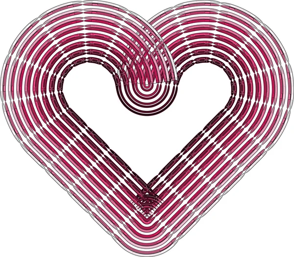 Сердце. Векторная иллюстрация — стоковый вектор