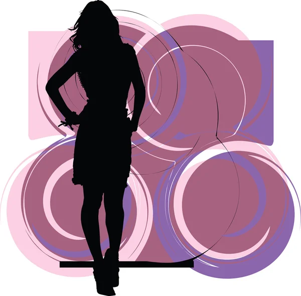 Fashion woman — Stock Vector