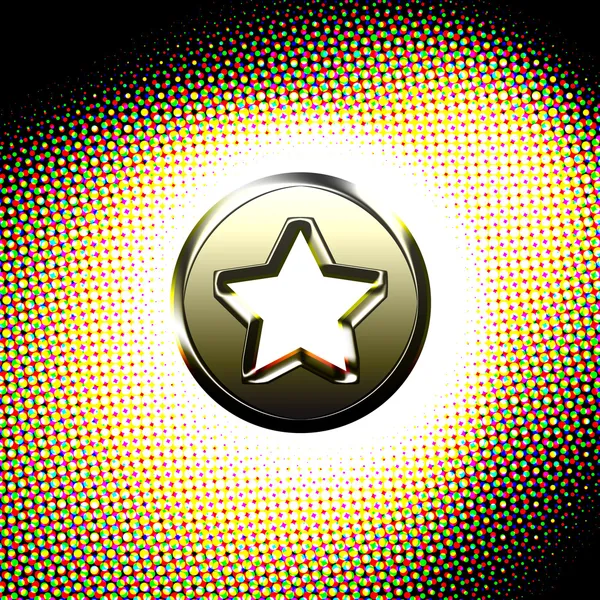 Star background illustration — Stock Photo, Image