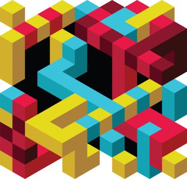 Soyut renkli arkaplan