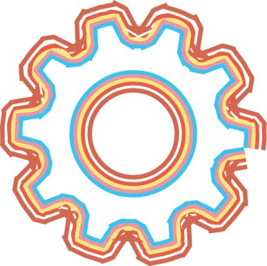 Soyut Geometrik Tasarım. vektör arkaplanı