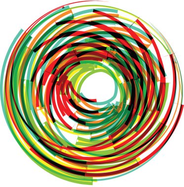 Soyut Geometrik Tasarım. vektör arkaplanı