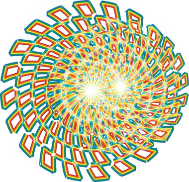 Soyut Geometrik Tasarım. vektör arkaplanı