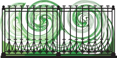 Dekoratif Kafes çizim