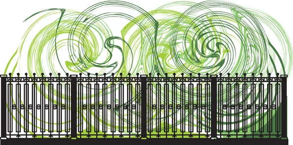 Decoratieve lattice illustratie — Stockvector