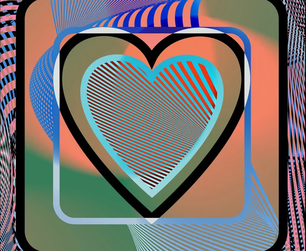 Heart illustration — Stock Photo, Image