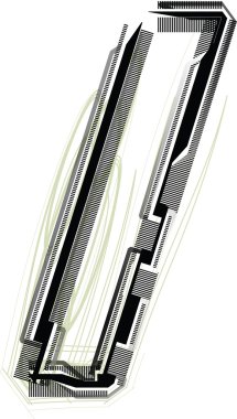 Teknolojik yazı tipi sembolü