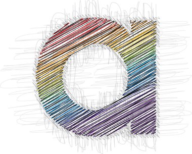 elle çizilmiş yazı mektup bir