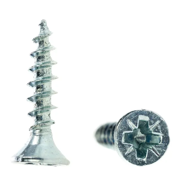 Flat head tapping screws Stock Picture