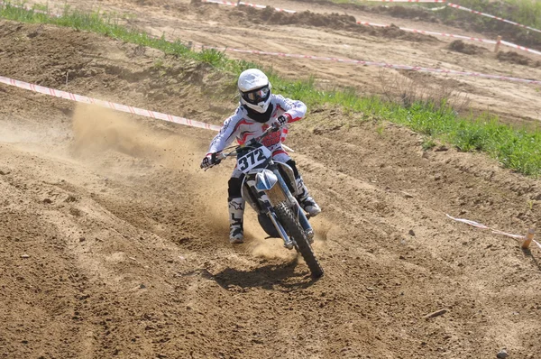 Moto corrida — Fotografia de Stock