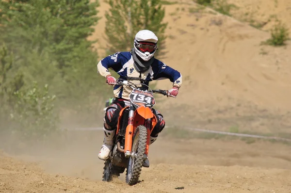 Russische kampioenschap motorcross motorfietsen en ATV 's — Stockfoto