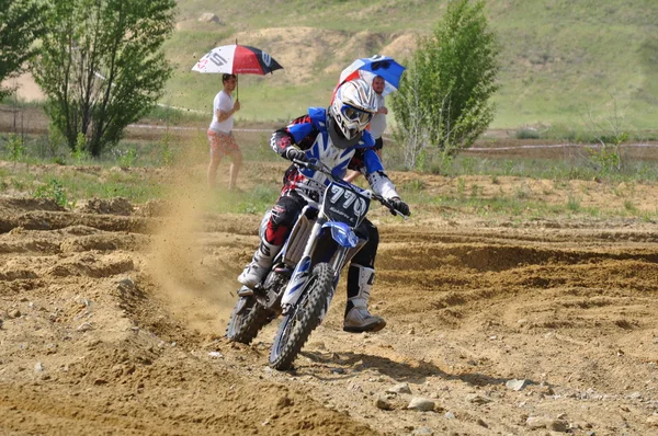 Campeonato de Rusia de motocross motocicletas y vehículos todo terreno — Foto de Stock