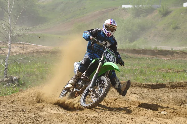 Russische kampioenschap motorcross motorfietsen en ATV 's — Stockfoto