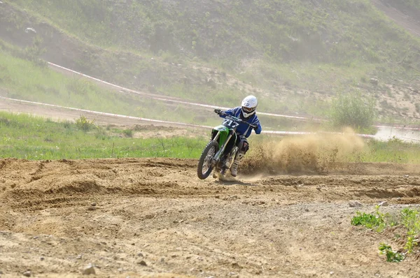 Russische kampioenschap motorcross motorfietsen en ATV 's — Stockfoto