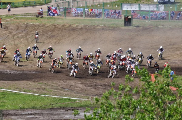 Moto race — Stock Photo, Image