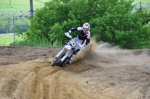 Carrera de Moto — Foto de Stock