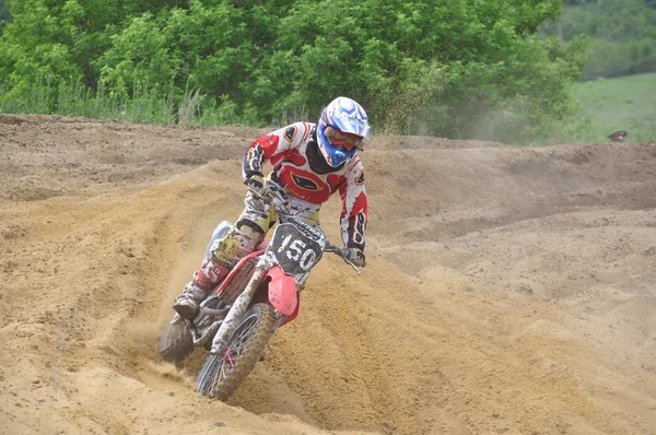 Championnat de Russie de motocross motos et VTT — Photo