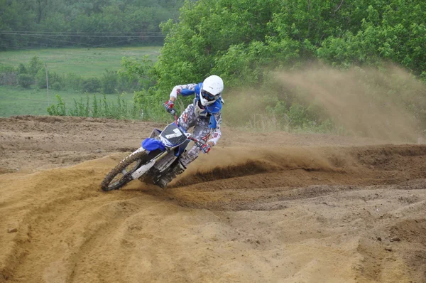 Campeonato Russo motocross motocicletas e ATVs — Fotografia de Stock