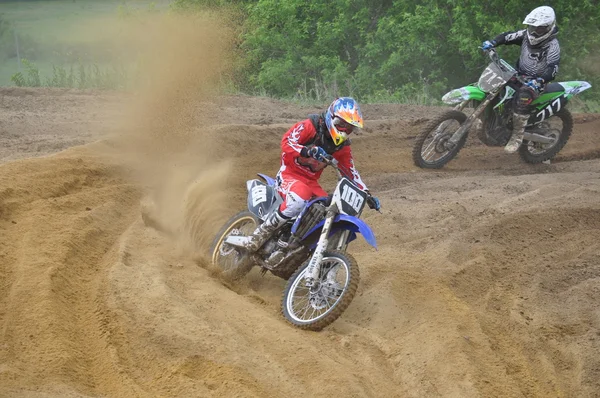 Carrera de Moto — Foto de Stock