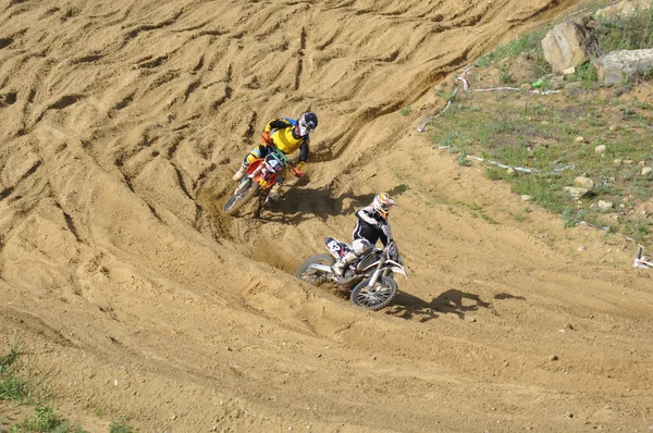 Moto corrida — Fotografia de Stock