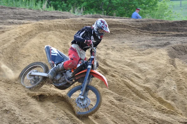 Campeonato de Rusia de motocross motocicletas y vehículos todo terreno — Foto de Stock