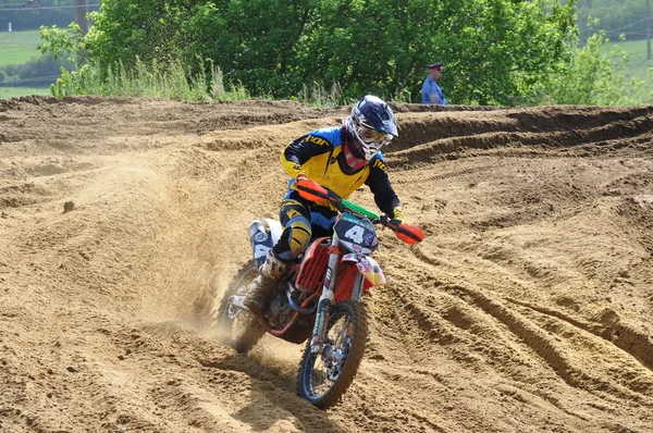 Russische kampioenschap motorcross motorfietsen en ATV 's — Stockfoto