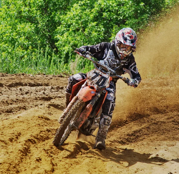 Ruský Šampionát Motokrosové Motocykly Čtyřkolky — Stock fotografie