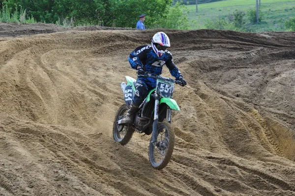 Campeonato Rusia Motocross Motocicletas Vehículos Todo Terreno —  Fotos de Stock