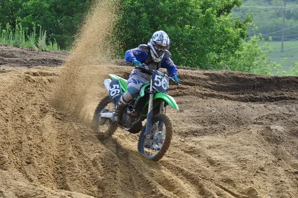 Campeonato Rusia Motocross Motocicletas Vehículos Todo Terreno —  Fotos de Stock