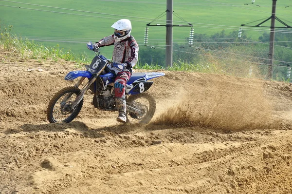 Championnat de Russie de motocross motos et VTT — Photo