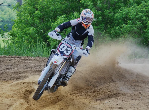 Russian championship trophy raid among ATVs and motorcycles — Stock Photo, Image