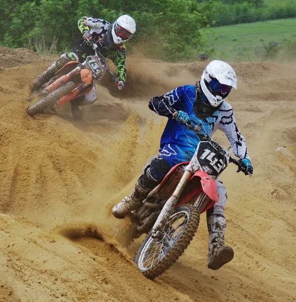 Russian Championship Motocross Motorcycles Atvs — Stock Photo, Image