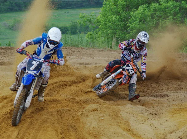 Russian Championship Trophy Cross Country Raid Suvs Atvs Motorcycles — Stock Photo, Image