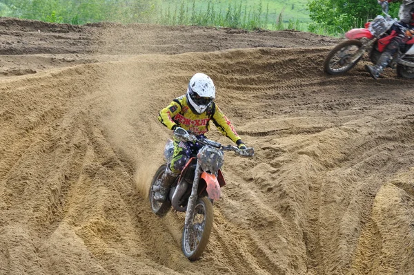 Campeonato Rusia Motocross Motocicletas Vehículos Todo Terreno —  Fotos de Stock