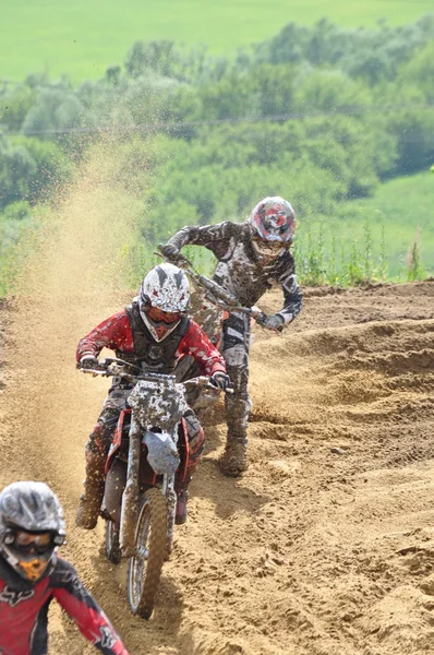 Campionato russo di motocross tra moto e ATV — Foto Stock