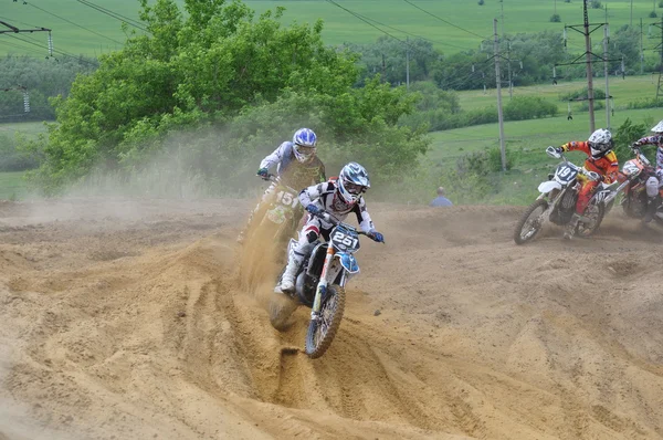 Ruský Šampionát Motokrosové Motocykly Čtyřkolky — Stock fotografie