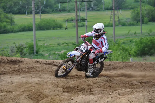 Championnat Russie Motocross Motos Vtt — Photo