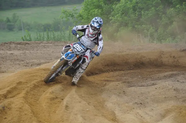 Championnat Russie Motocross Motos Vtt — Photo