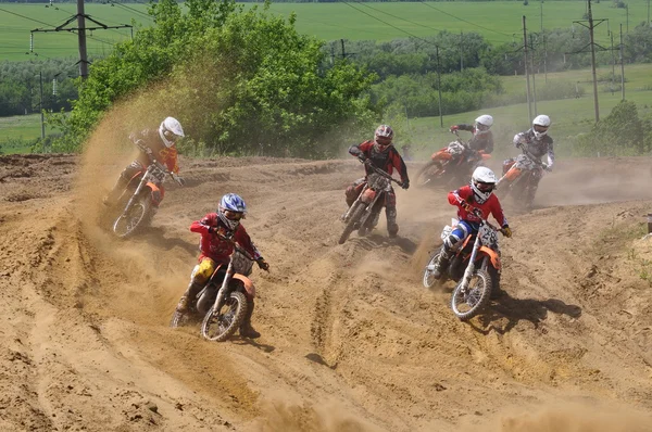 Russian Championship Motocross Motorcycles Atvs — Stock Photo, Image