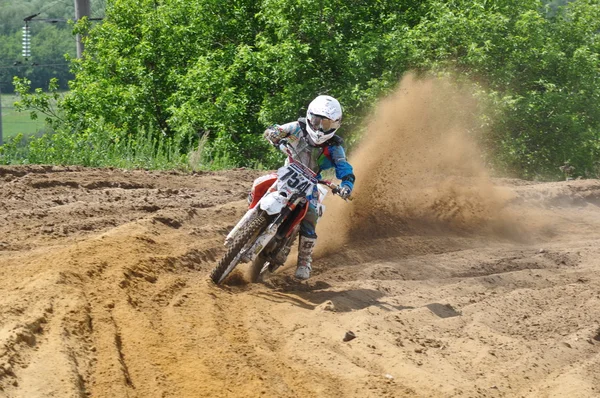 Championnat de Russie de motocross motos et VTT — Photo