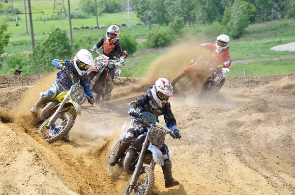 Campeonato Rusia Motocross Motocicletas Vehículos Todo Terreno —  Fotos de Stock