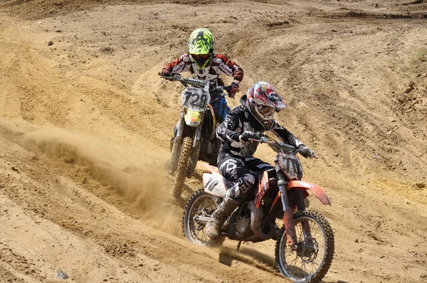 Campeonato Russo Motocross Motocicletas Atvs — Fotografia de Stock