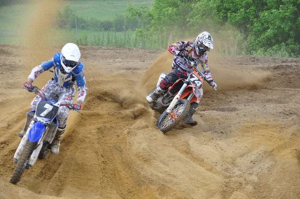 Campeonato Rusia Motocross Motocicletas Vehículos Todo Terreno — Foto de Stock