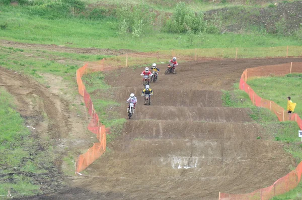 Campeonato de Rusia de motocross motocicletas y vehículos todo terreno — Foto de Stock