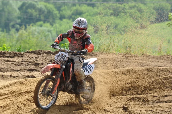 Campeonato Russo Motocross Motocicletas Atvs — Fotografia de Stock